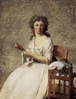 David, Jacques-Louis - Portrait of Madame Adelaide Pastoret